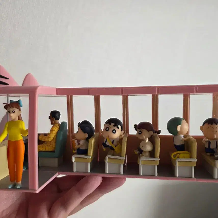 [BUNJANG] Crayon Shin-chan Bus Figure Full Set / 짱구는못말려 버스피규어 풀박스 풀세트
