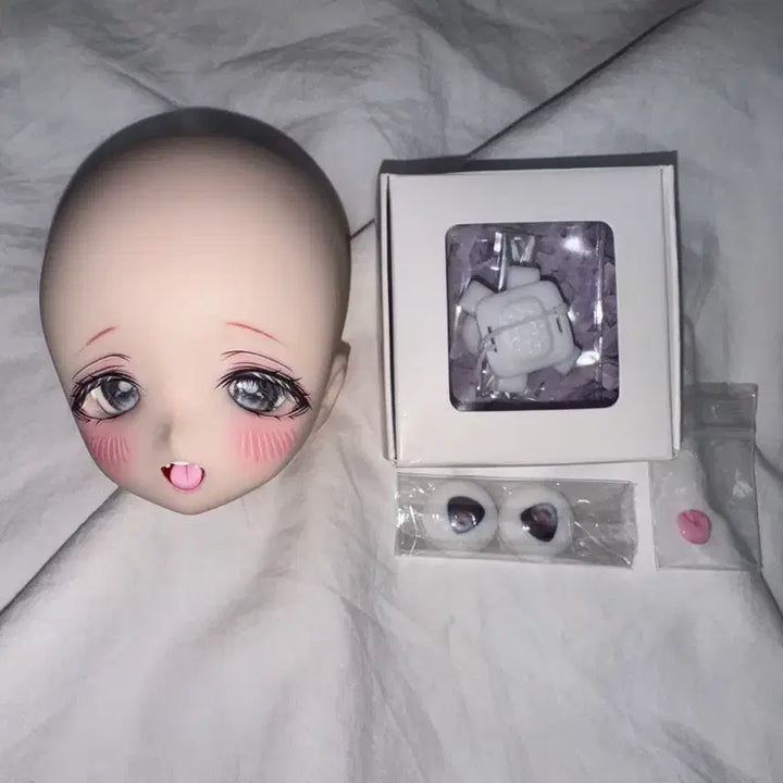 [BUNJANG] DDH-01 Custom Head + Eyes + Wig Set / mdd ddh-01 일옥 커스텀 헤드+안구+가발
