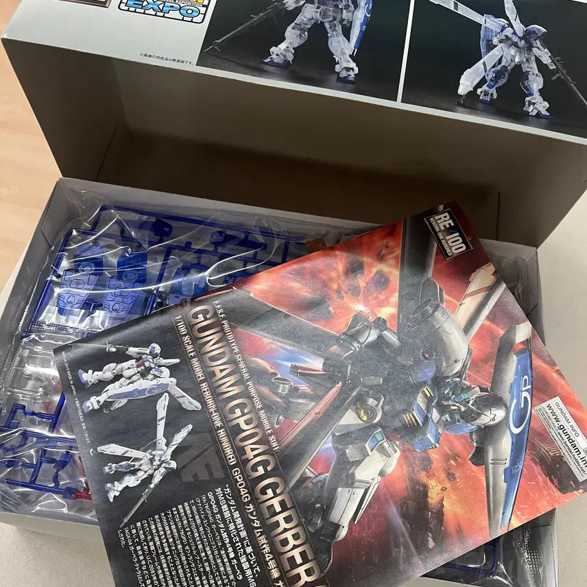 [BUNJANG] RE100 GAVLIR Clear Color Limited Edition Gunpla Expo Exclusive / RE100 가베라 클리어 컬러 (건프라 엑스포 한정)