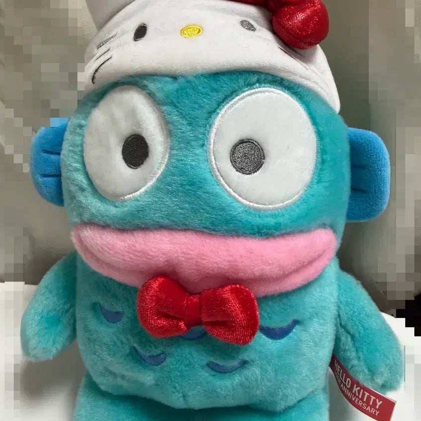 [BUNJANG] 50th Anniversary Hello Kitty Hangyodon Plush / 50주년 헬로키티 한교동