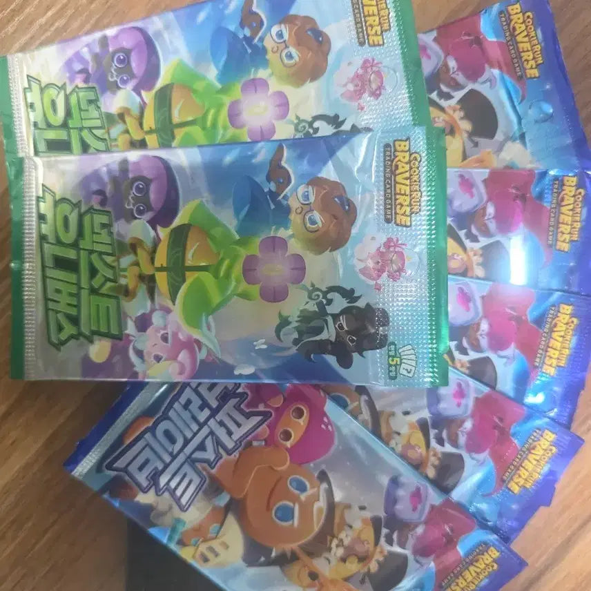 [BUNJANG] Cookierun Braveus Trading Card Next Universe 7 Packs / 쿠키런 브레이버스 트레이딩 카드 넥스트 유니버스 7팩
