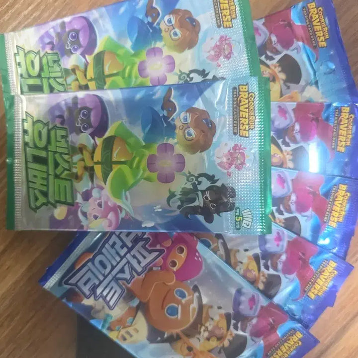 [BUNJANG] Cookierun Braveus Trading Card Next Universe 7 Packs / 쿠키런 브레이버스 트레이딩 카드 넥스트 유니버스