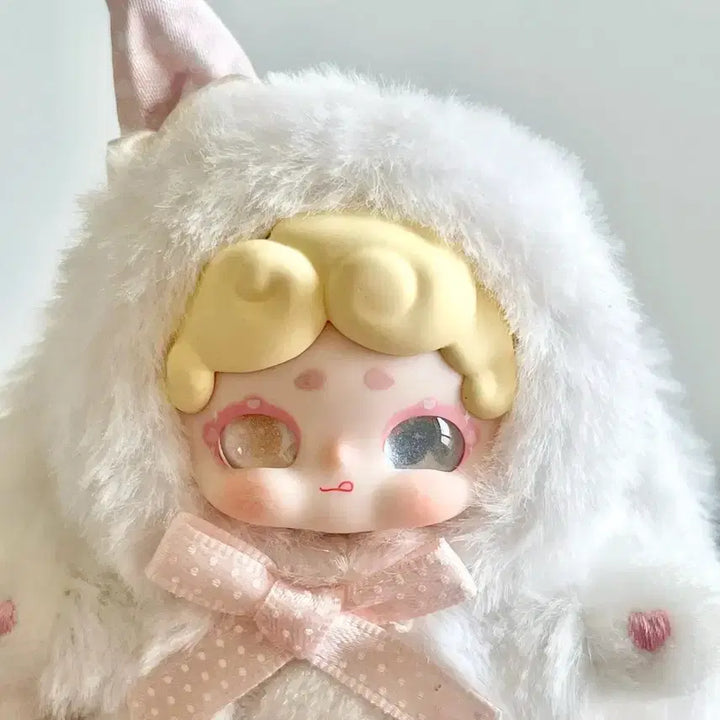 [BUNJANG] Lucky Draw Bunny Mini V5 Speckled White / 럭키디어나이 밤토끼 미니 v5 _주근깨 화이트: