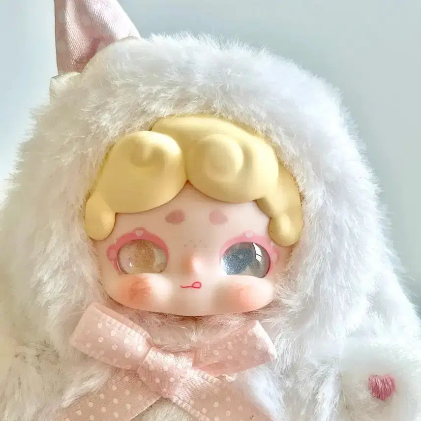 [BUNJANG] Lucky Draw Bunny Mini V5 Speckled White / 럭키디어나이 밤토끼 미니 v5 _주근깨 화이트: