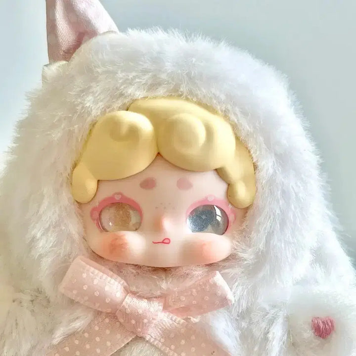 [BUNJANG] Lucky Draw Bunny Mini V5 Speckled White / 럭키디어나이 밤토끼 미니 v5 _주근깨 화이트: