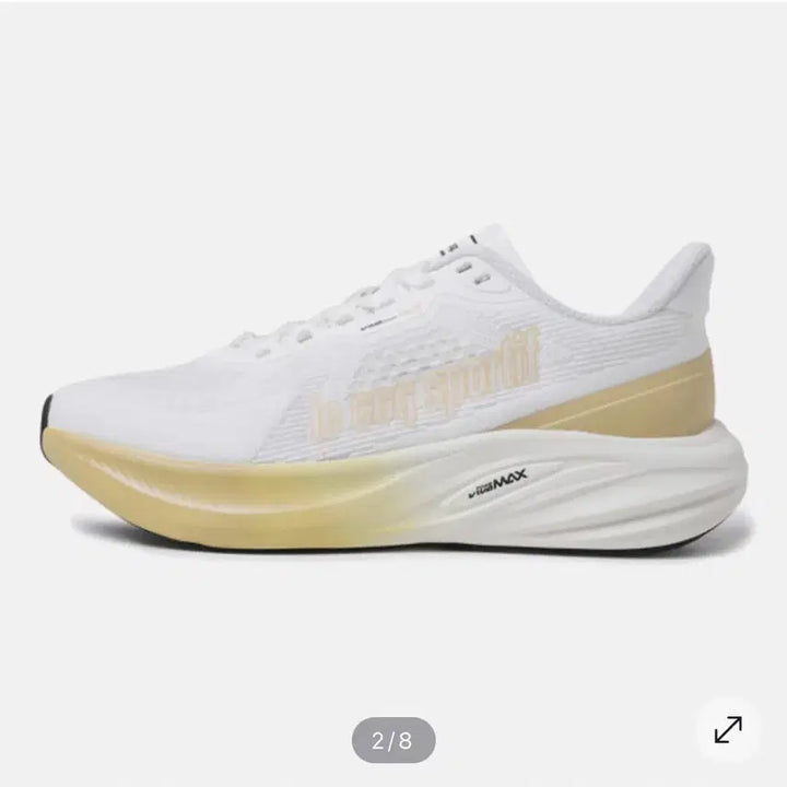 [BUNJANG] Le Coq Sportif Sneakers White Gold 255mm / [새제품]르꼬끄 스포르티브 운동화 화이트 골드, 255mm