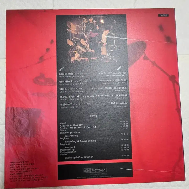 [BUNJANG] Shin Sung Woo "To The Future" LP Jacket (Alternate Version) / 신성우 LP 자켓 다른 버전 내일을 향해