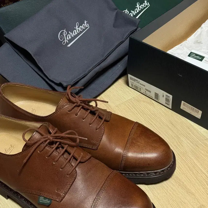 [BUNJANG] Paraboot Azay Marron Derby Shoes (US 9E / 270mm) / 파라부트 Azay 아제이 (270/US 9E) (새제품)