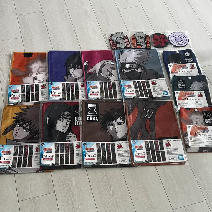 [BUNJANG] Naruto Ichiban Kuji Towel Bundle Set / 나루토 제일복권 쿠지 일괄 타올