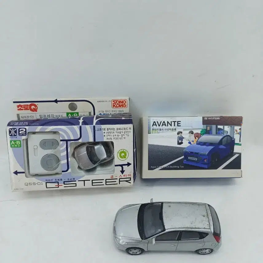 [BUNJANG] SonoKong Q-Steer Impreza R/C Car Silver / 소노콩 큐스티어 임프레자 R/C카 은색