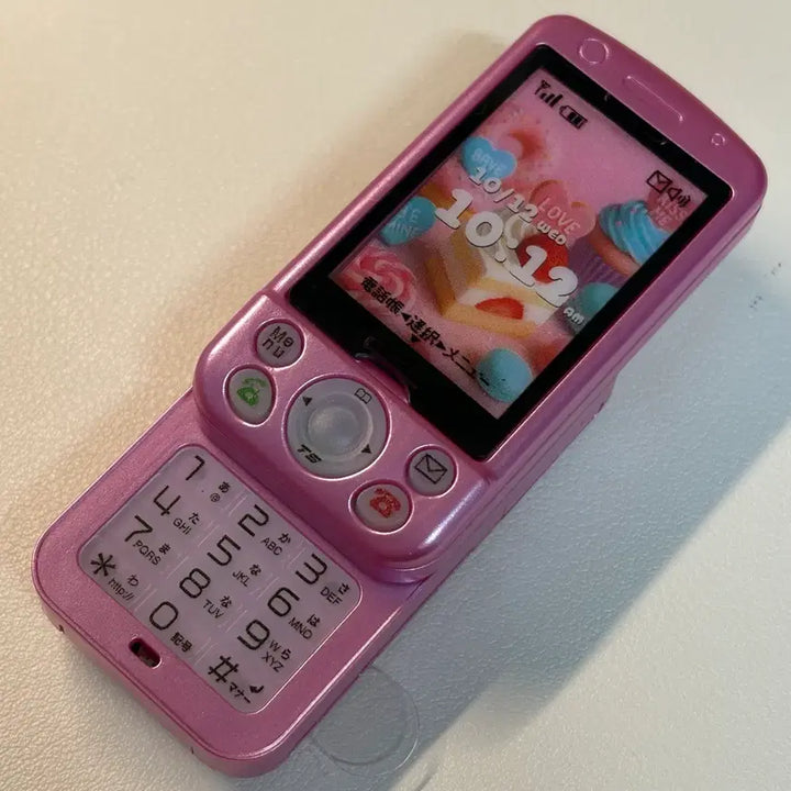 [BUNJANG] Toy Spirit Mobile Phone Slide Phone Gacha Pink / 토이스피릿 휴대폰 슬라이드 폰 가챠 핑크