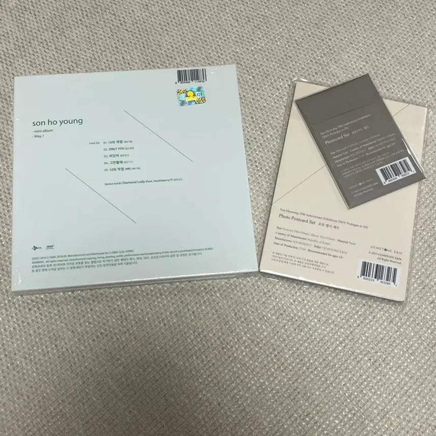 [BUNJANG] g.o.d. Danny Ahn 20th Anniversary Exhibition Photocard &amp; Postcard Mini Album Bundle Set (Sealed) / 지오디 손호영 포카&amp;엽서 미니앨범 미개봉 일괄