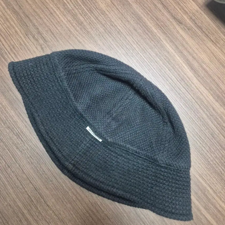 [BUNJANG] Cootie Black Waffle Knit Bucket Hat / cootie 버킷햇 블랙
