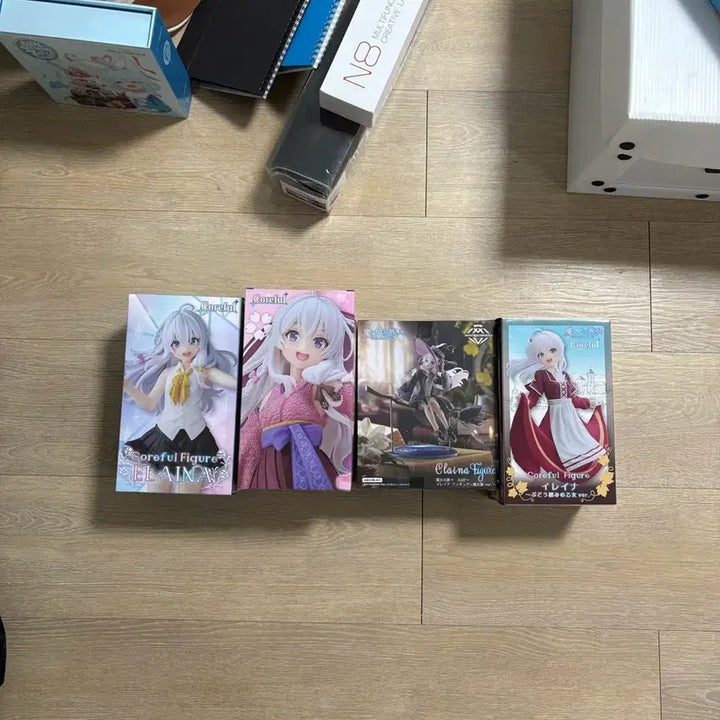 [BUNJANG] Taito Elaina Figure Bundle Set (4 Types) / 타이토 일레이나 피규어 4종 일괄