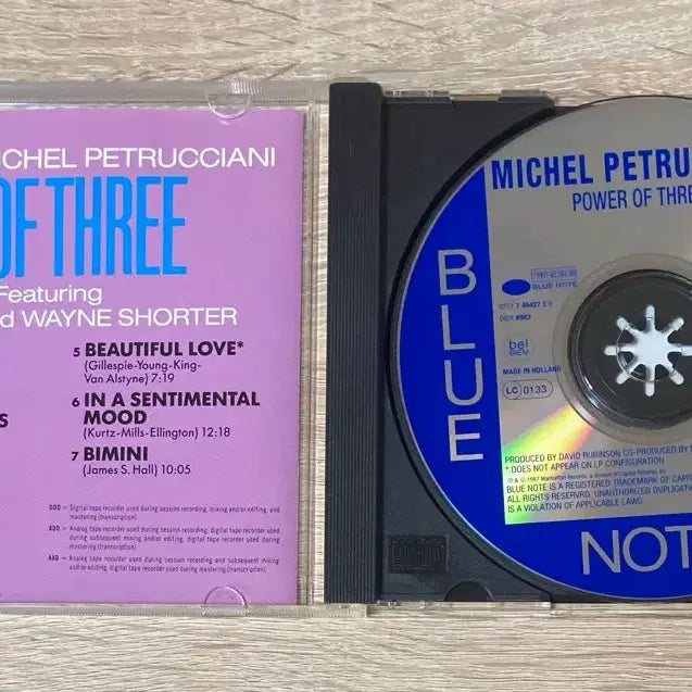 [BUNJANG] Michel Petrucciani Trio Power Of Three CD / 미셀 페트루치아니 트리오 - Power Of Three CD 판매