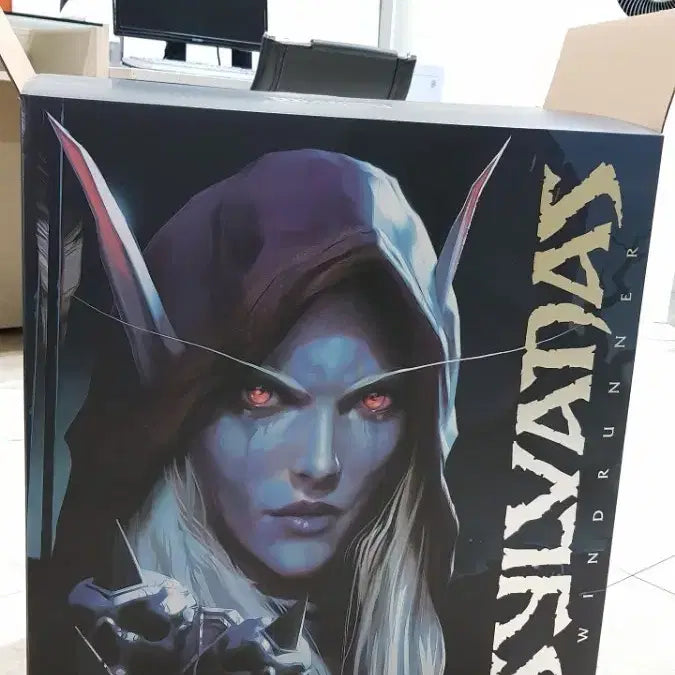 [BUNJANG] Blizzard Gear Sylvanas Windrunner Queen of the Banshees 1/5 Scale Figure / [Blizzard gear] 1/5 벤시여왕, 실바나스 윈드러너 피규어