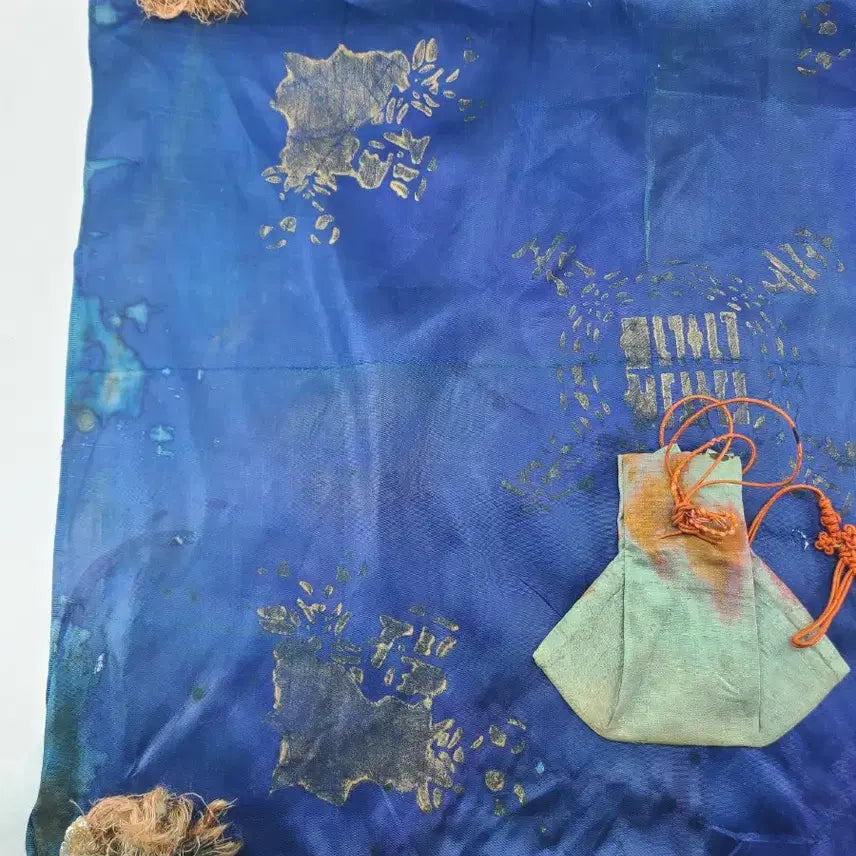 [BUNJANG] Traditional Pattern Pouch and Wrapping Cloth Set / 전통 문양 주머니와 보자기 세트
