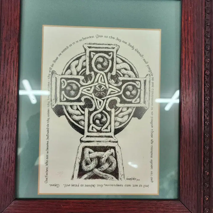 [BUNJANG] USA Wooden Frame 31.5cm x 26.7cm / USA 나무액자 31.5cmX26.7cm