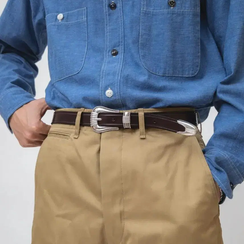 [BUNJANG] Tory Leather USA Made Western Belt 34 Inch / 토리레더 usa제 웨스턴 벨트 34인치