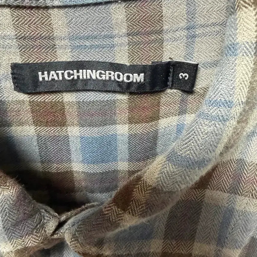 [BUNJANG] HAECHINGROOM Dyed Multi Brown Shirt Size 3 / 해칭룸 다이드 멀티브라운 셔츠 3사이즈