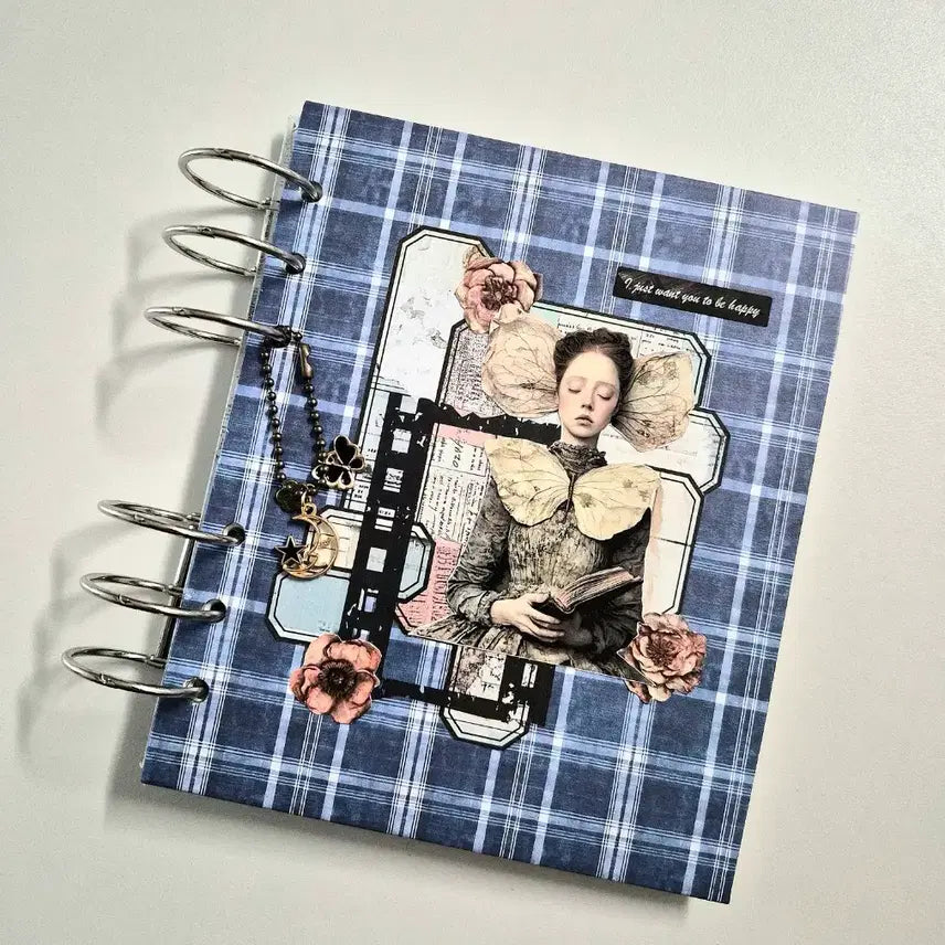 [BUNJANG] A6 Handmade Diary with Customizable Cover Styles / A6 핸드메이드 다이어리
