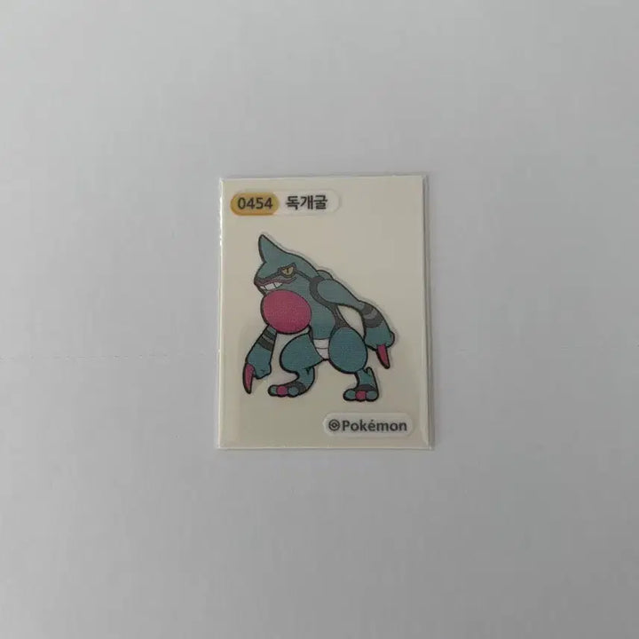 [BUNJANG] 2023 Pokemon New Ttibusel 0454 Croagunk / 2023 포켓몬 뉴 띠부씰 0454 독개굴 판매합니다