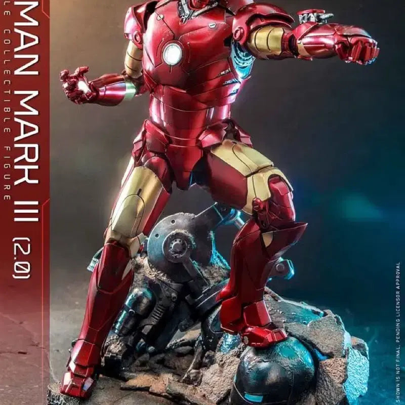 [BUNJANG] Hot Toys Iron Man Mark 3 (2.0) 1/6 Scale Figure / 핫토이 아이언맨 마크 3 (2.0) 피규어