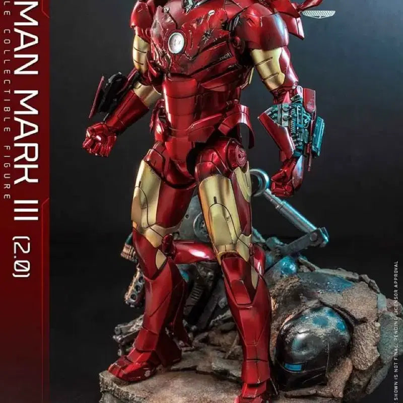 [BUNJANG] Hot Toys Iron Man Mark 3 (2.0) 1/6 Scale Figure / 핫토이 아이언맨 마크 3 (2.0) 피규어