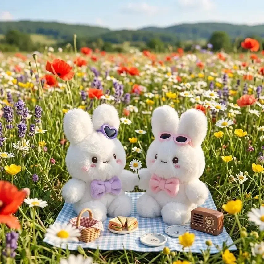 [BUNJANG] Bunny Plush Set / 토끼 인형 2개 세트 판매