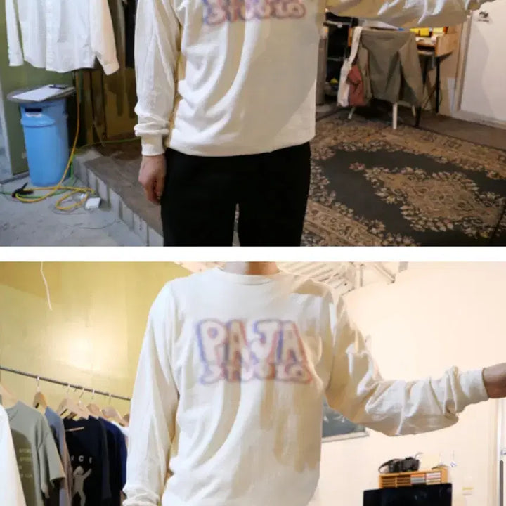 [BUNJANG] PAJA STUDIO Graphic T-Shirt / [PAJA STUDIO] 그래픽 티셔츠