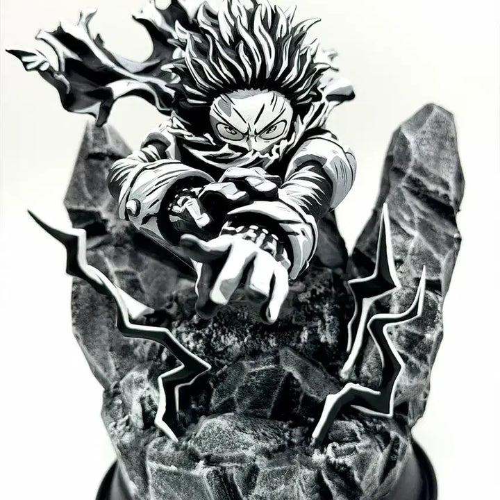 [BUNJANG] GRUCHILLA EDITION Izuku Midoriya Monochrome Bust Repaint Art Piece Figure / 나의히어로아카데미아 미도리야 흑백 흉상