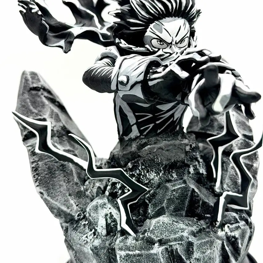 [BUNJANG] GRUCHILLA EDITION Izuku Midoriya Monochrome Bust Repaint Art Piece Figure / 나의히어로아카데미아 미도리야 흑백 흉상