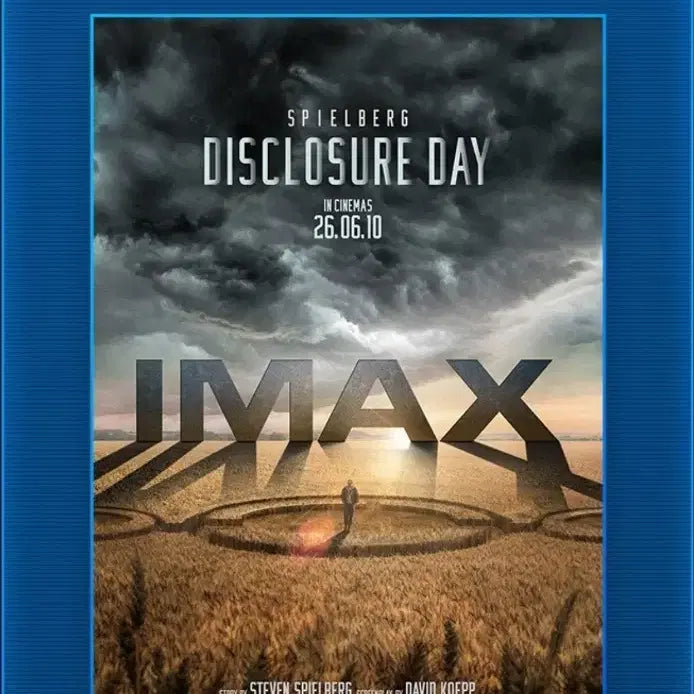 [BUNJANG] Disclosure Day IMAX Poster / 디스클로저 데이 IMAX 포스터 판매