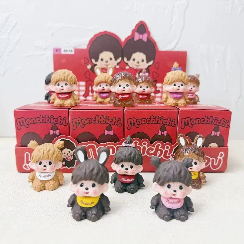 [BUNJANG] Monchhichi Figure Doll Interior Decor / 몬치치 피규어 인형 인테리어