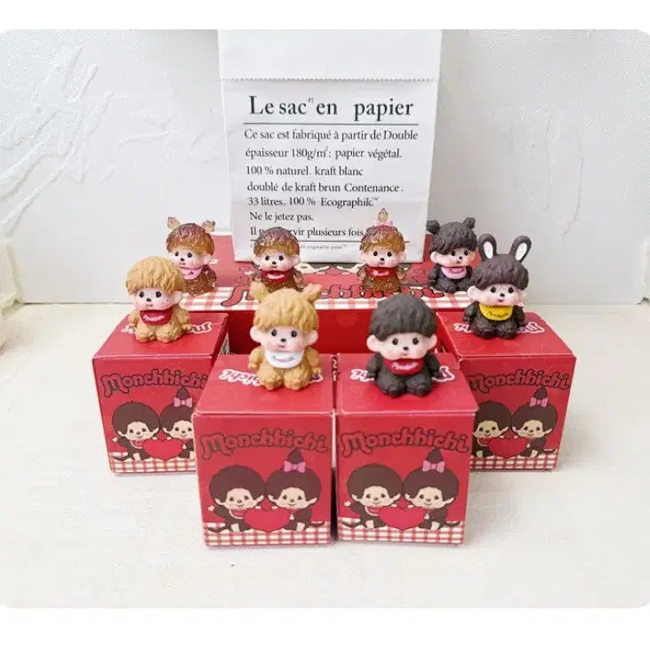 [BUNJANG] Monchhichi Figure Doll Interior Decor / 몬치치 피규어 인형 인테리어