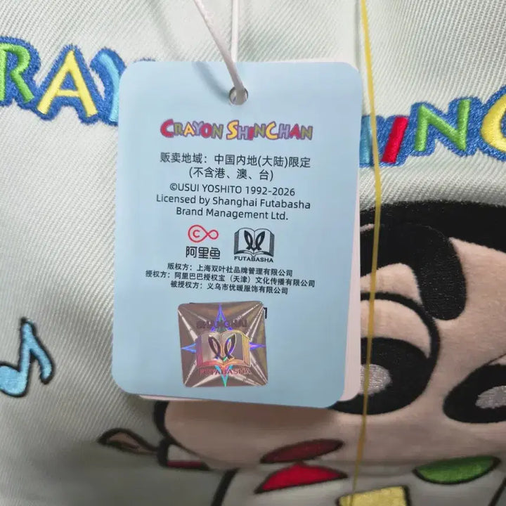[BUNJANG] Crayon Shin-chan Mint Tote Bag / 짱구는못말려 짱구 토트백 민트색