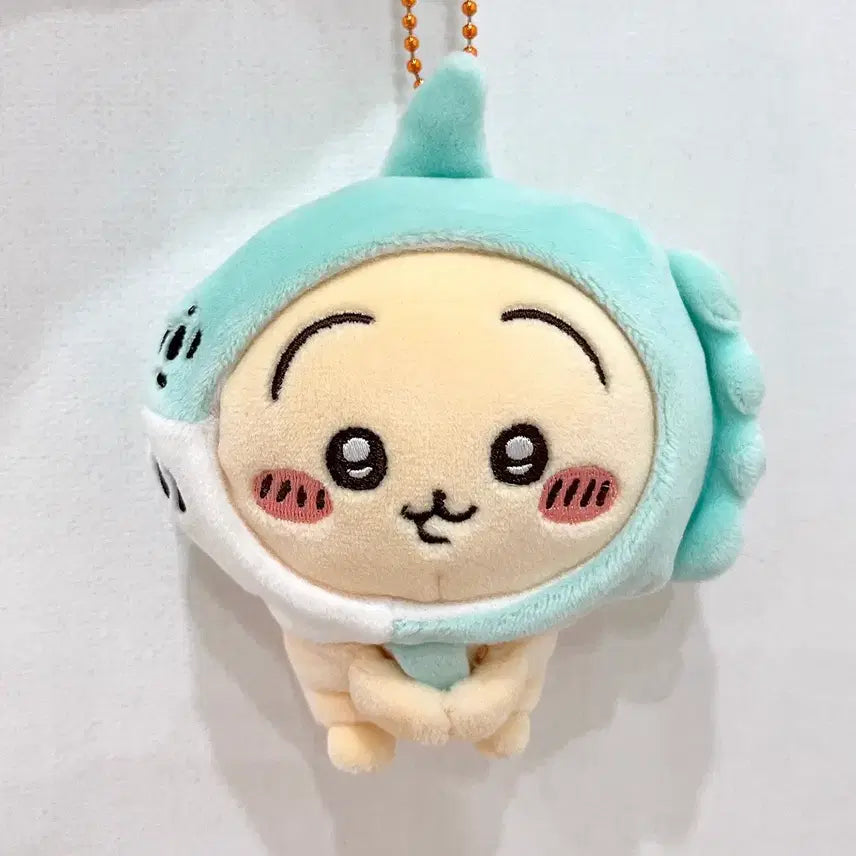 [BUNJANG] Chiikawa Sea Hare Usagi Plush Keychain / 치이카와 개복치 우사기 인형 키링