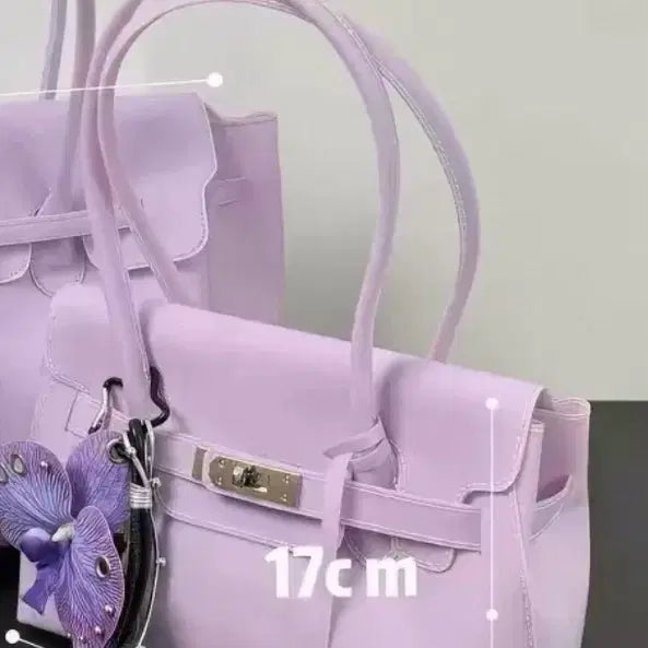 [BUNJANG] Lavender Jelly Birkin Bag New / 라벤더 젤리버킨백 새상품(더스트백있음)