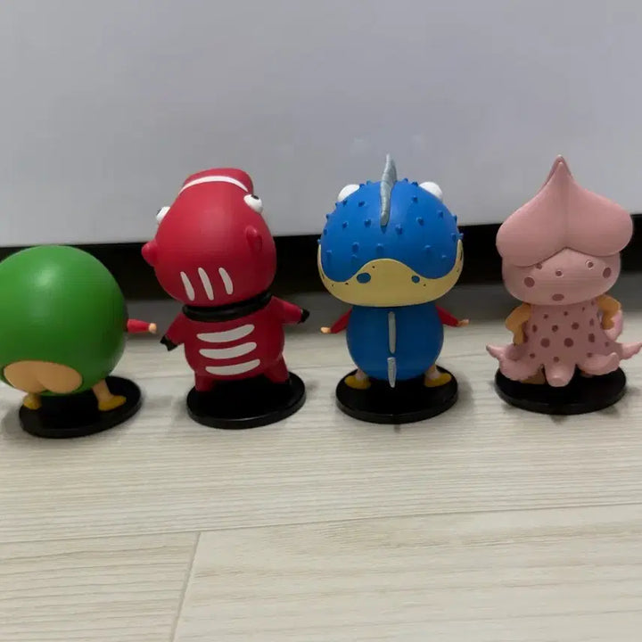 [BUNJANG] 52TOYS Crayon Shin-chan Food Series Figures (Squid, Peas, Pig, Pufferfish) / 짱구 52TOYS 피규어 식재료  : 오징어,완두콩,돼지,복어