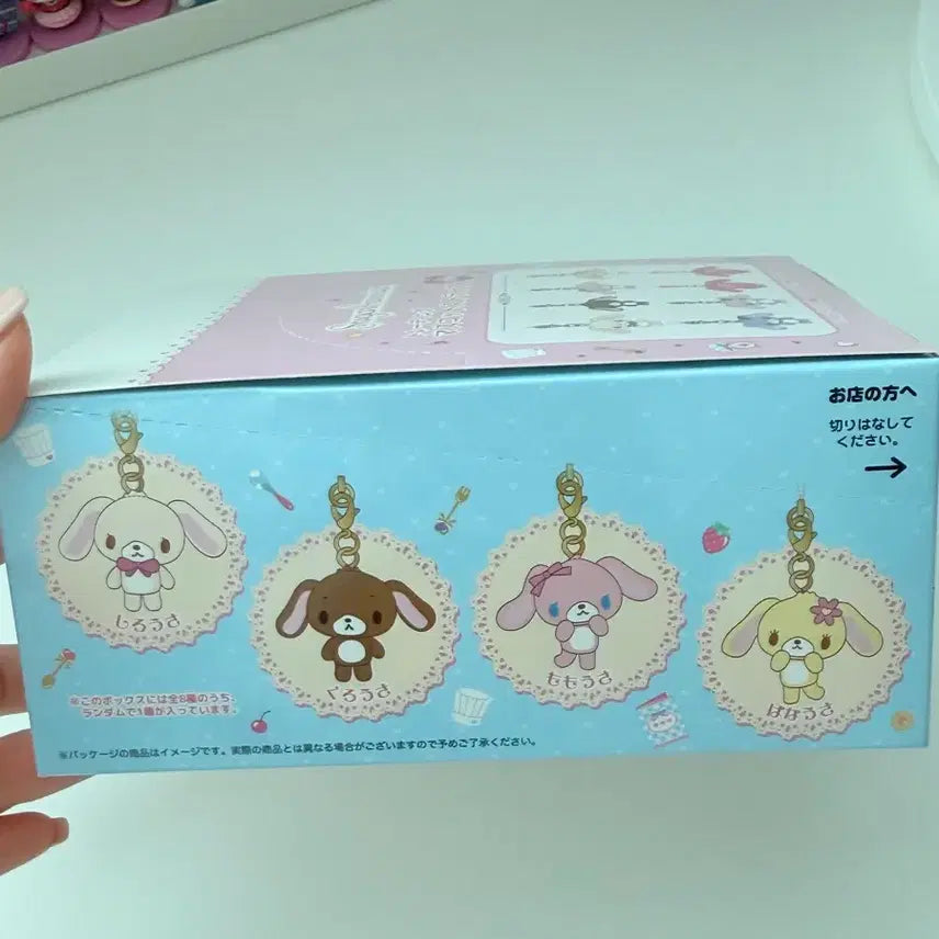 [BUNJANG] Sanrio Sugar Bunnies Trading Mascot Strap Full Box Set / 산리오 슈가버니즈 트레이딩 마스코트 스트랩 8종 풀박스