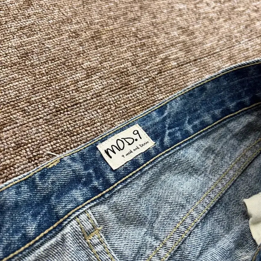 [BUNJANG] Modenine Wide Denim Pants (Size 33) / 모드나인 와이드 데님 팬츠 33
