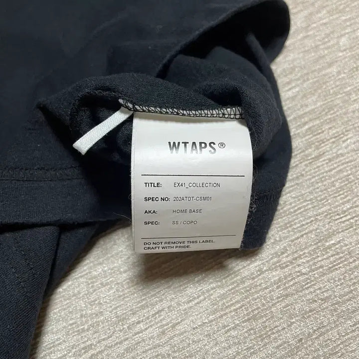 [BUNJANG] WTAPS Short Sleeve T-Shirt / wtaps 더블탭스 반팔