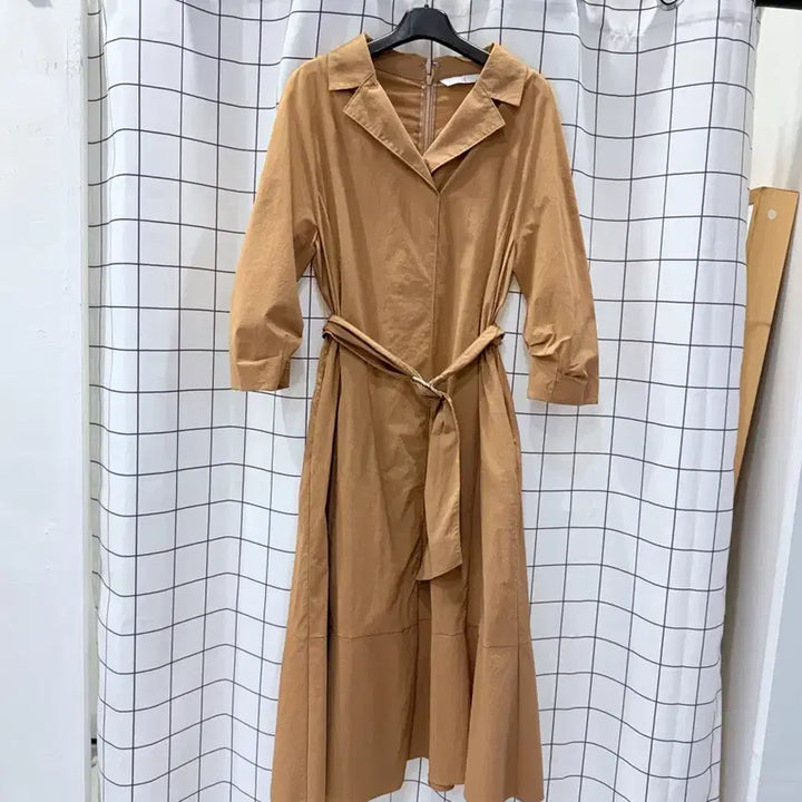 [BUNJANG] ZOOC Belted Linen Dress / zooc 바스락 벨트원피스