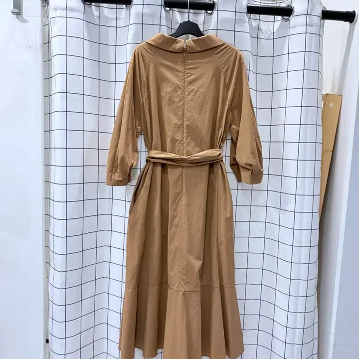 [BUNJANG] ZOOC Belted Linen Dress / zooc 바스락 벨트원피스