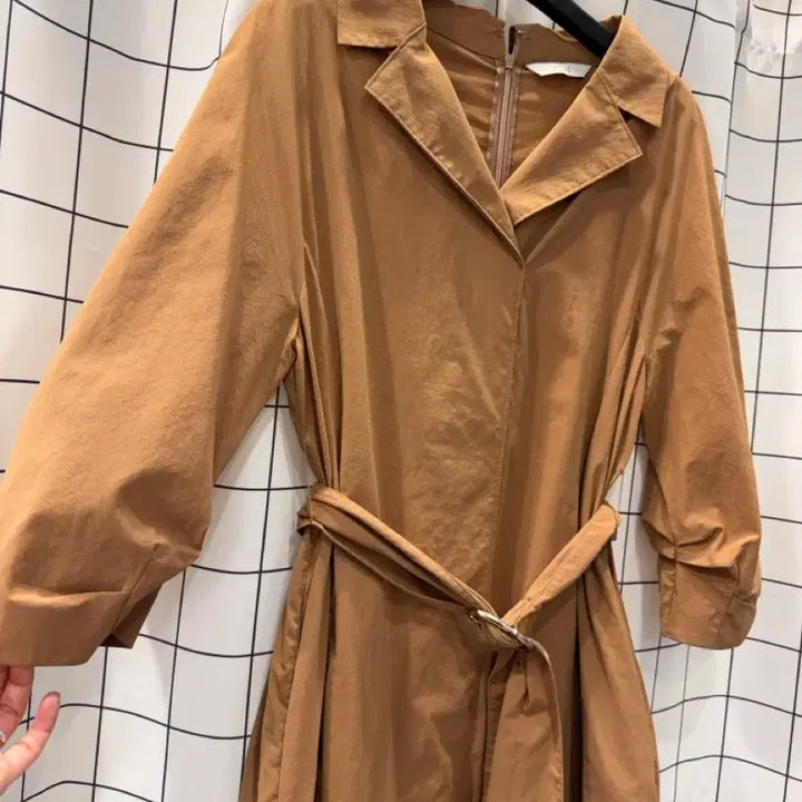 [BUNJANG] ZOOC Belted Linen Dress / zooc 바스락 벨트원피스
