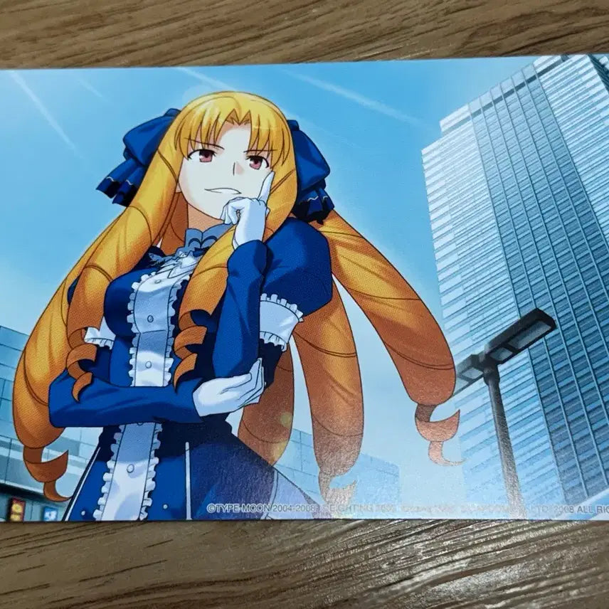 [BUNJANG] Fate Unlimited Codes Rubia C74 Lucky Bag Postcard / 페이트 언리미티드 코드 루비아 C74 복주머니 엽서