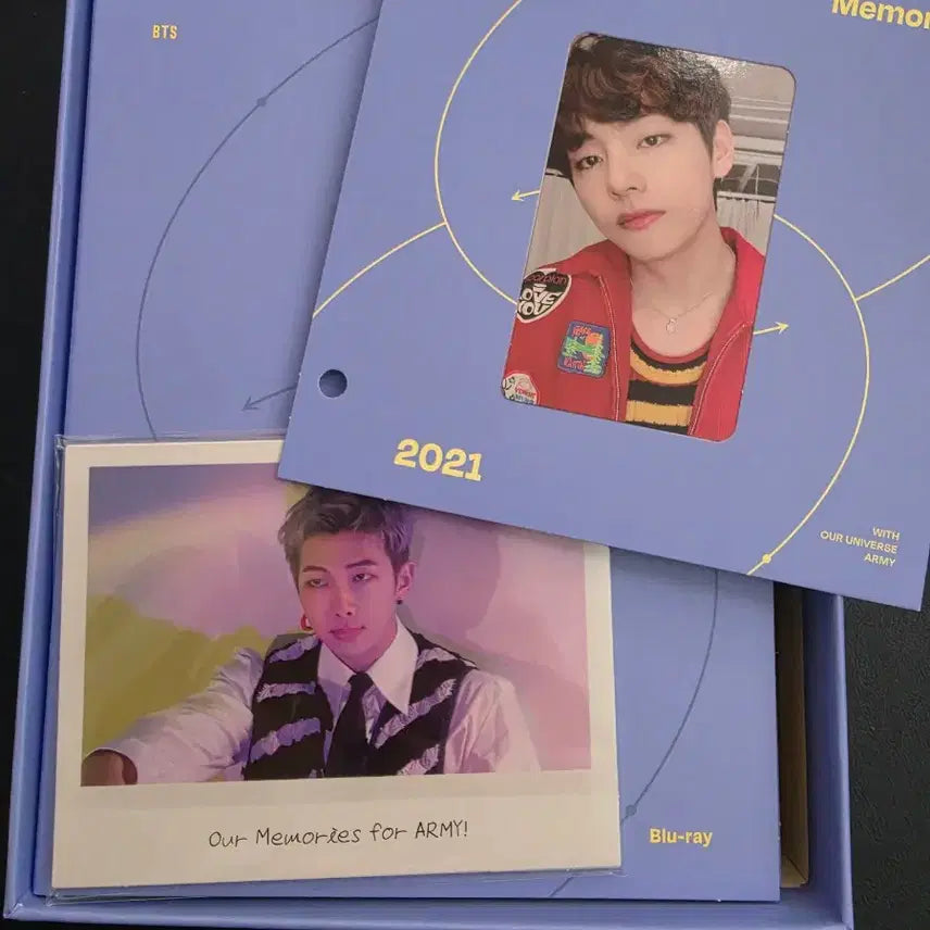 [BUNJANG] BTS 2021 Memories Blu-ray Set with Photocards / 방탄 2021 memories 블루레이 포카포함