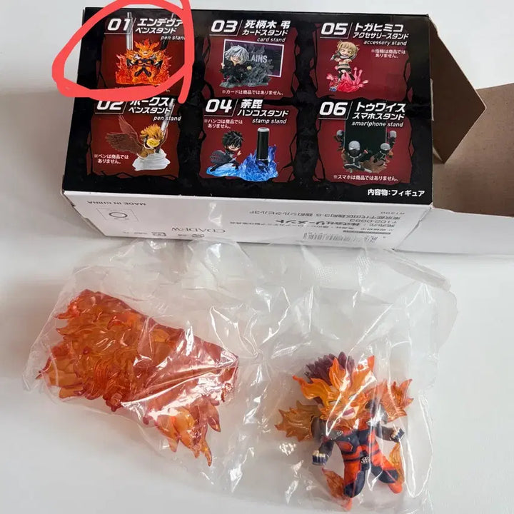[BUNJANG] My Hero Academia Re-Ment Desktop Heroes vs Villains Endeavor Figure / 히로아카 리멘트 데스크탑 히어로즈vs빌런 엔데버