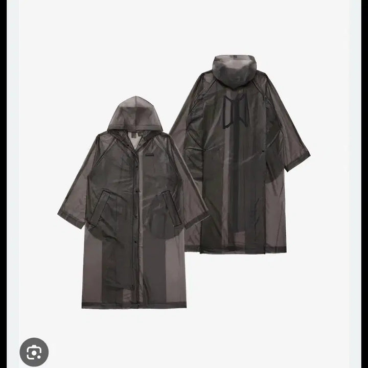 [BUNJANG] BTS Suga Yoongi Clear Raincoat / 방탄 슈가 윤기 레인코트 우비