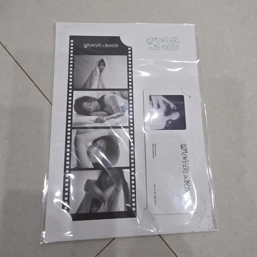 [BUNJANG] Park Bo Young Exhibition Film Bookmark 4-Cut Sticker Set / 박보영 전시회 필름북마커 4컷스티커 세트  미개봉 새상품